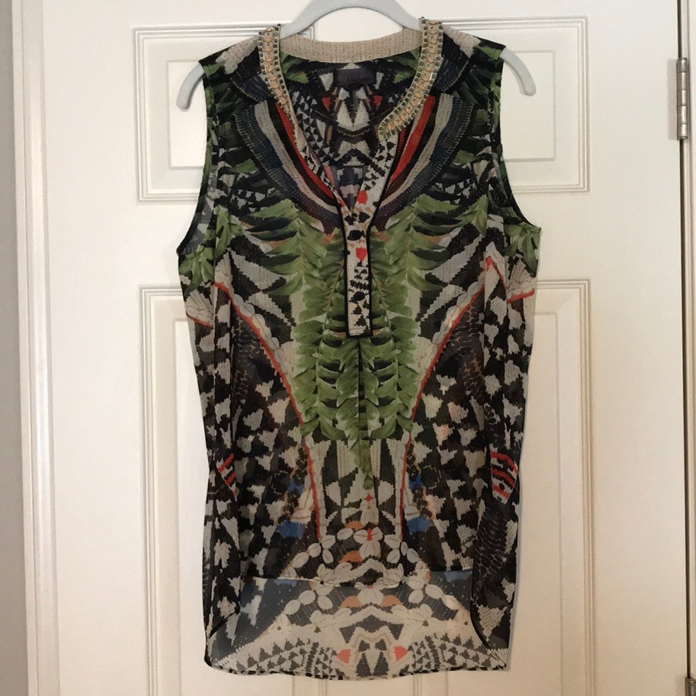 Hale Bob sleeveless blouse